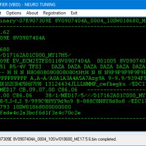 🧠 VBID – VAG Binary Identifier 🔍 ECU File Scanner & Renaming Tool