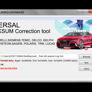 CHKSuite – Universal ECU checksum correction tool