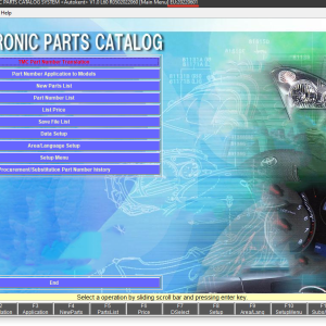 Toyota electronic parts catalog system autokent v1.0 - EPC 06-2022