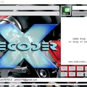 🚀 xDecoder 10.3 NEW 2022 – Full Activated License | DPF, EGR, Flaps, AdBlue & DTC Remover ✅