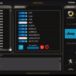⚙️ DaVinci Deluxe Software Version 1.0.34 – Full Cracked | DPF, EGR, DTC, SLAPS, TVA, AdBlue ✅
